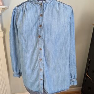 Denim Button Down Shirt